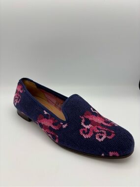 Stubbs & Wootton Octopus Needlepoint Slippers